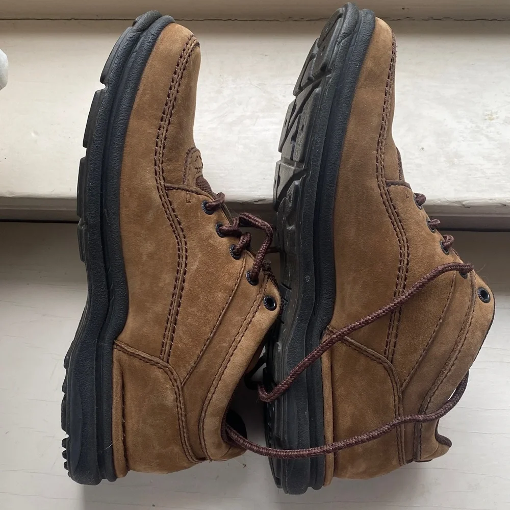 Rockport women’s lace up tan boots - Picture 3 of 6